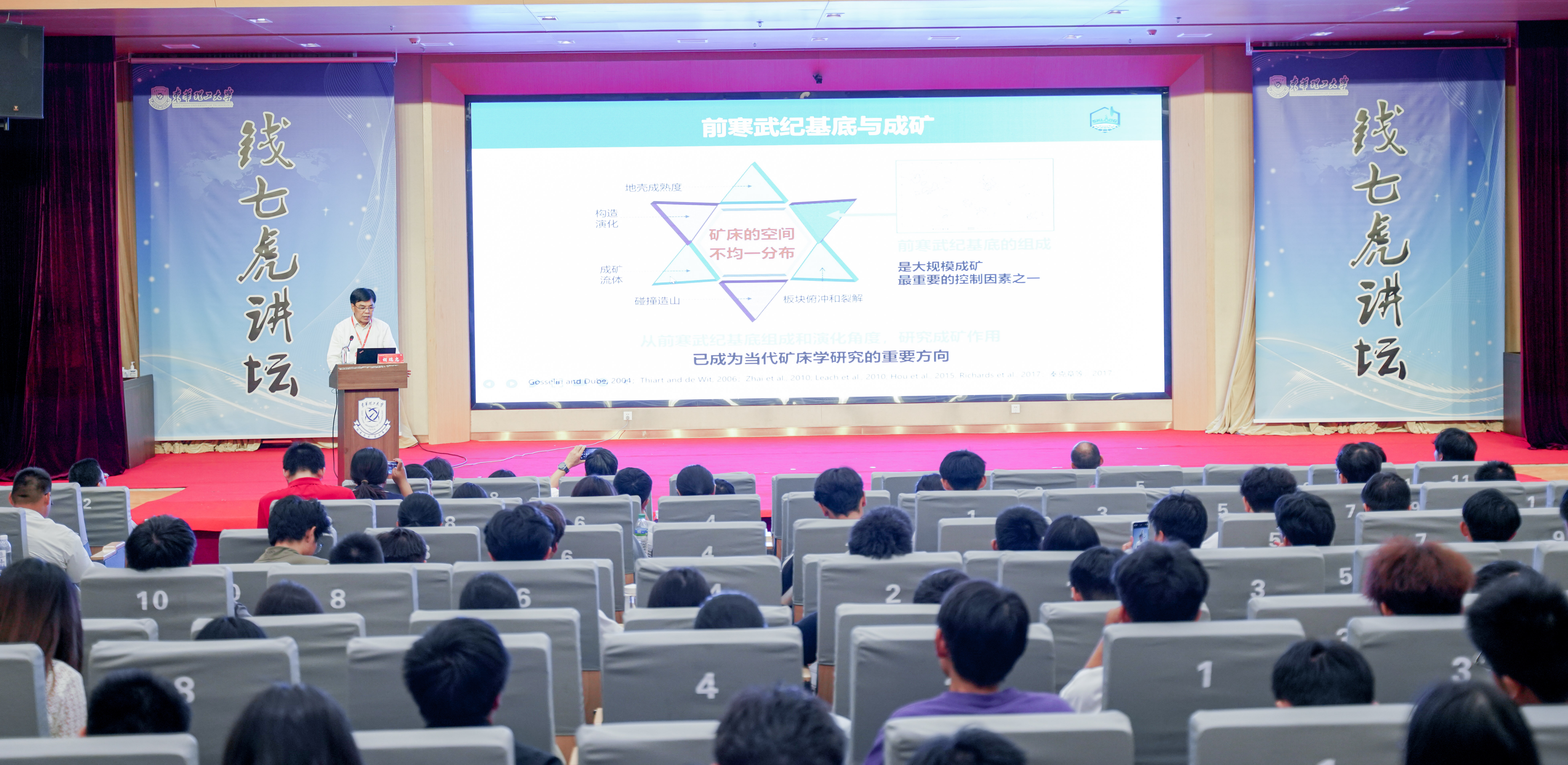 中国科学院地球化学研究所胡瑞忠研究员做客东华理工大学 “钱七虎讲坛”